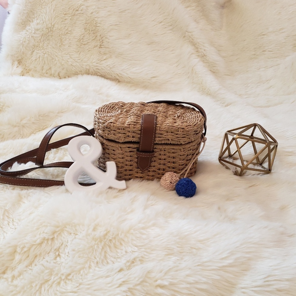 Fossil Tilly Woven Small Crossbody Bag